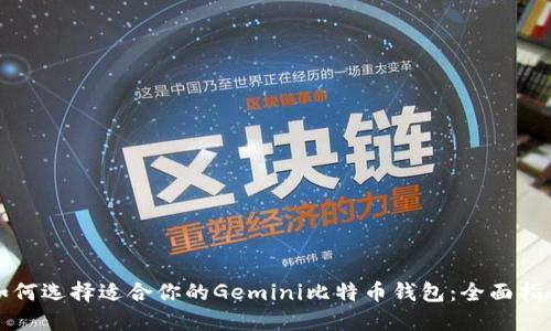 如何选择适合你的Gemini比特币钱包：全面指南